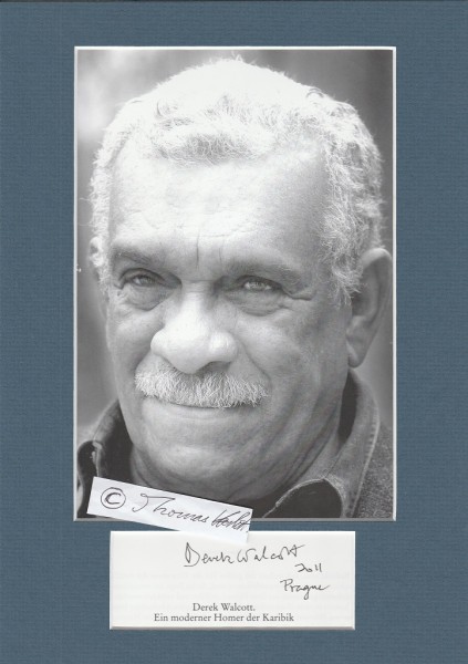 DEREK WALCOTT (1930-2017) Karibik / Literatur-Nobelpreis 1992
