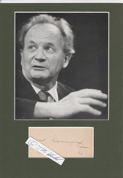 WILHELM KEMPFF (1895-1991) Professor, dt. Pianist und Komponist