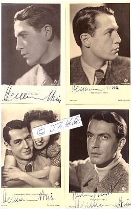 HERMANN BRIX (1912-82) österreichischer Schauspieler und Theaterregisseur, UFA-Star, ab 1966 war er Inhaber des Lehrstuhls für Schauspielkunst an der Universität Innsbruck und Leiter der Studiobühne