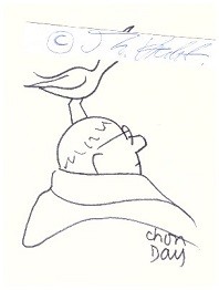 CHON DAY (Chauncey Addison Day, 1907-2000) US-amerikanischer Karikaturist, Comiczeichner und Illustrator / American cartoonist whose cartoons appeared in The Saturday Evening Post, The New Yorker and other magazines.