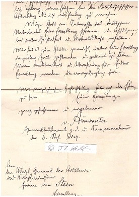 FRRIEDRICH VON AUWÄRTER (1865–1940), deutscher Generalleutnant im Ersten Weltkrieg