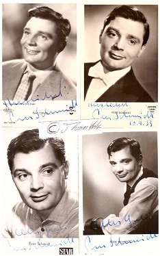 PEER SCHMIDT (1926-2010) Berliner Schauspieler und Synchronsprecher (u.a. von Marlon Brando, Rod Taylor, Gerard Philipe, Jean Paul Belmondo)