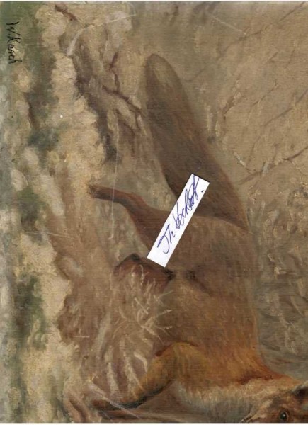 W. KARSCH (Wilhelm/Walter ?, Daten unbekannt) deutscher Tiermaler