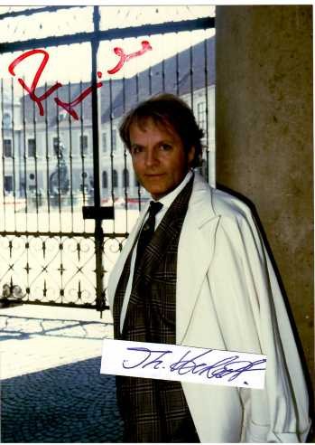PETER FRICKE (1939) deutscher Schauspieler, ehem. jüngster deutscher Staatsschauspieler, Deutscher Hörbuchpreis