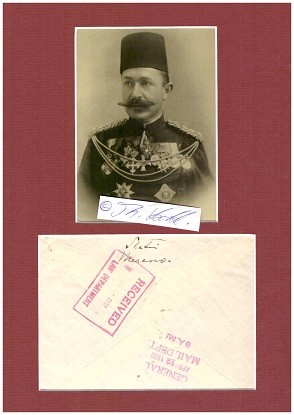 RUDOLF SLATIN (Rudolf Carl Freiherr von Slatin GCVO KCMG CB, bekannt als SLATIN PASCHA, 1857-1932) österreichischer, ägyptischer und britischer Offizier, Forschungsreisender, ägyptischer Gouverneur der Großprovinz Darfur im Türkisch-Ägyptischen Sudan und Generalinspektor im Anglo-Ägyptischen Sudan