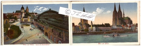 STADT KÖLN / CÖLN AM RHEIN - 12 der schönsten Ansichten um 1890