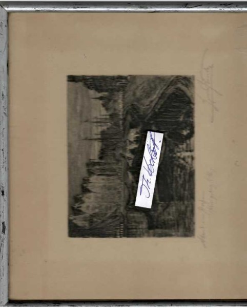 HANS BINDER ? (Daten unbekannt) deutscher Maler und Graphiker