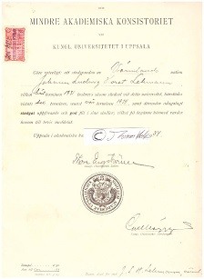 THORE ENGSTRÖMER (1897-1980) Professor Dr.jur., schwedischer Jurist, 1933-43 Rektor der Universität Uppsala und Vorstandsvorsitzender des Nationalen Instituts für Rassenbiologie, Experte für die Zahnarztausbildung, Inspektor für Norrlands Nation1921–43