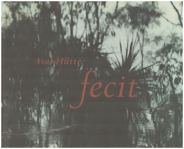 AXEL HÜTTE (1951) deutscher Fotograf, Vertreter der Düsseldorfer Fotoschule