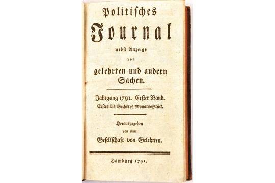 Gesellschaft von Gelehrten (Hrsg., spez. Gottlob Benedict von Schirach (1743-1804)