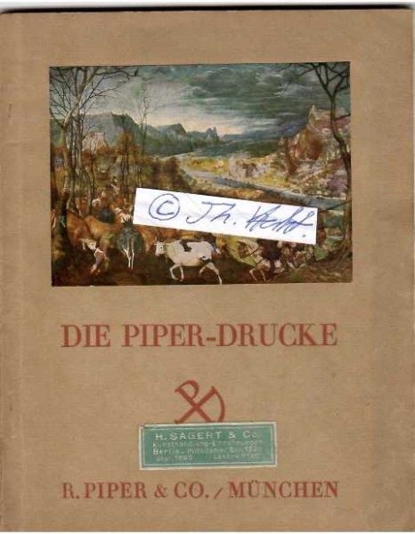 Verlag R. Piper & Co. München