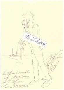 ANATOL HERZFELD (1931-2019) deutscher Bildhauer, Joseph Beuys-Schüler, Seine Wirkungsstätte ist die Stiftung Insel Hombroich