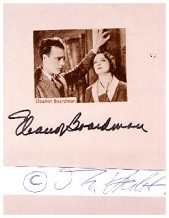ELEANOR BOARDMAN (1898-1991) The Kodak Girl, US-amerikanische Schauspielerin der Stummfilm- und frühen Tonfilmzeit, 1928 unter der Regie ihres ersten Ehemannes King Vidor in dem sozialkritischen Film Ein Mensch der Masse