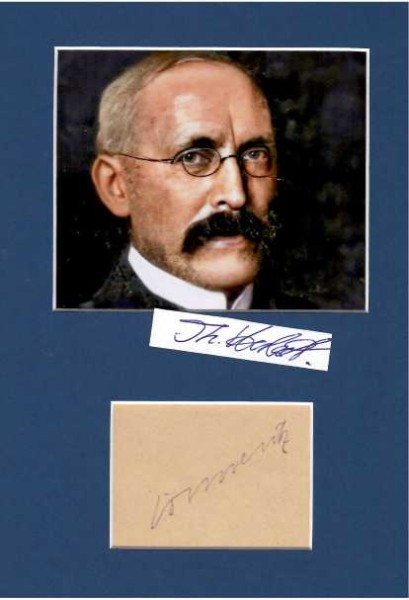 HUGO CONWENTZ (1855-1922) deutscher Botaniker. Er gilt als Begründer des deutschen und europäischen Naturschutzes. Sein offizielles botanisches Autorenkürzel lautet „Conw.“ / German botanist. He is best known for his paleobotany studies of Baltic amber