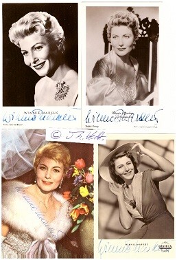 WINNIE MARKUS (1921-2002) deutsche Filmschauspielerin, UFA-Star