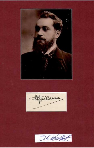 ALBERT GUILLAUME (1873-1942) französischer Maler und Karikaturist / peintre francaise / french painter and caricaturist of the Gay Nineties