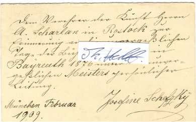 JOSEFINE SCHEFZKY (Josephine Schefzky, 1846-1912) deutsche Theaterschauspielerin und Opernsängerin (Alt)