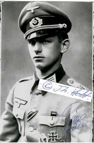 KURT PRINZ (1920-2009) deutscher Major im Zweiten Weltkrieg, Ritterkreuz als Oberleutnant (1st Lieutenant) und Führer, I. Bataillon, Grenadier-Regiment 164, 62. Volksgrenadier-Division / Knight´s Cross of the Iron Cross