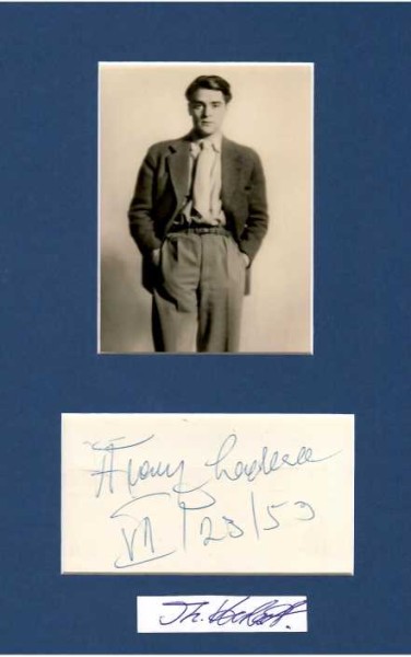 FRANCIS LEDERER (FRANZ LEDERER, tschechisch auch Frantisek Lederer, 1906-2000) amerikanischer Tänzer, Regisseur & Schauspieler / american dancer, director and actor