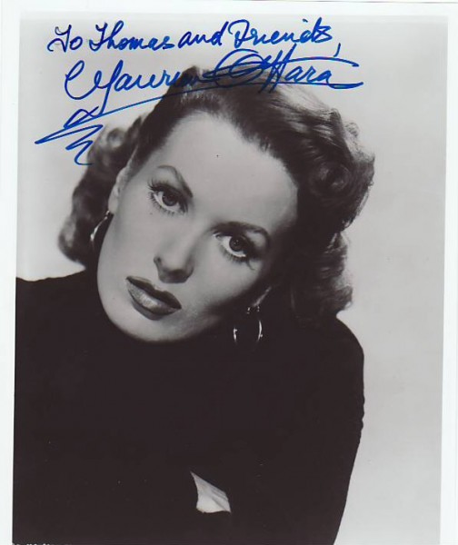 Maureen O´Hara (1920-2015) irisch-amerikanische Filmschauspielerin und Sängerin mit feuerrotem Haar, „Königin des Technicolor“, 2014 Ehrenoscar