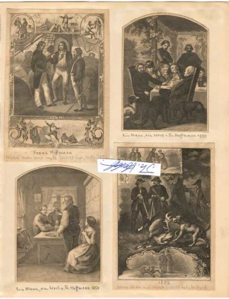 FRANZ HOFFMANN (1814-82) deutscher Jugend- und Volksschriftsteller sowie Buchhändler
