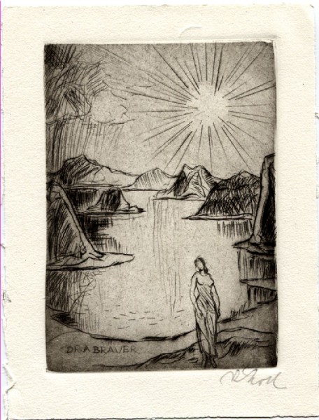 RUDOLF KOCH (1902-85) deutscher Maler und Graphiker, Braunschweig