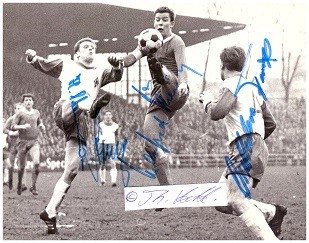 SCHALKE 04 - WERDER BREMEN 1 : 6 am 5.III.1966