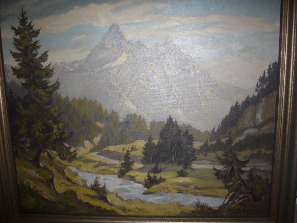 KARL MARIA MAX LECHNER (Karl Maria Lechner, Karl Max Lechner,1890-1971) deutscher Maler