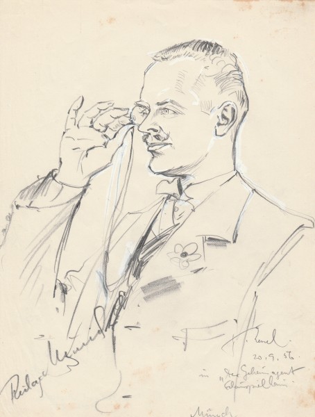 RICHARD MÜNCH (1916-87) deutscher Schauspieler, verkörperte den unheimlichen „Hai“-Tauchers in dem Edgar-Wallace-Film Das Gasthaus an der Themse aus dem Jahr 1962 und als FBI-Chef Mr. High in den deutschen Jerry-Cotton-Filmen der 1960er Jahre