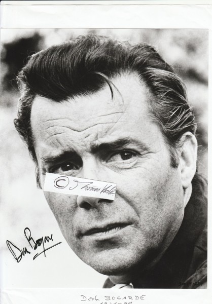 DIRK BOGARDE (1921-99) Sir, britischer Schauspieler und Schriftsteller, u.a. TOD IN VENEDIG (1971)