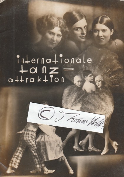3 NINDRAS dt. Artisten, Varieteekünstler, internationale Tanz-Attraktion