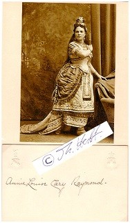 ANNIE LOUISE CARY RAYMOND (1841-1921) US-amerikanische Opernsängerin, foremost contralto in America