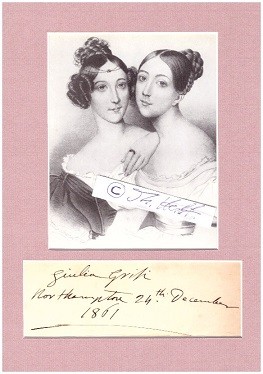 GIULIA GRISI (1811-69) italienische Opernsängerin (Sopran), Primadonna aus berühmter Musikerfamilie, eine der größten Sängerinnen ihrer Epoche wie aller Zeiten / Italian opera singer, one of the leading sopranos of the 19th century, her second husband was Giovanni Matteo Mario de Candia (also known as Mario the Tenor)
