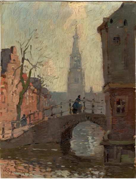 HENDRIK HULSHOFF BRINK (1879-1950) niederländischer, impressionistischer Maler, Hulshoff Brink signierte oft: H. Hulshoff Brink H. H. Brink manchmal nur H. Brink - Zugeschrieben