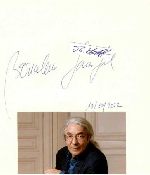 BOUALEM SANSAL (1949) algerischer Schriftsteller, 2011 Friedenspreis des Deutschen Buchhandels, derzeit in Algerien inhaftiert / algerian writer, in prison