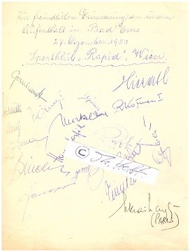 SK RAPID WIEN (Der Sportklub Rapid, kurz SCR (1899–1978 Sportclub „Rapid“), ist ein österreichischer Fußballklub. Der Sportklub Rapid wurde im Jahre 1897 als 1. Wiener Arbeiter-Fußball-Club ins Leben gerufen.