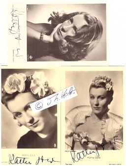 KÄTHE GOLD (1907-97) österreichische Schauspielerin, Kammerschauspielerin, Burgtheater
