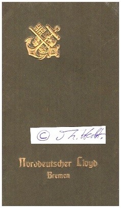 NORDDEUTSCHER LLOYD Bremen 1908