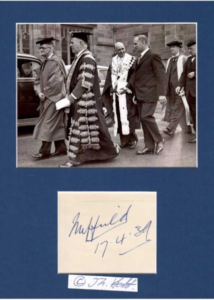 WILLIAM RICHARD MORRIS, 1. VISCOUNT OF NUFFIELD (1877-1963) Gründer der Morris Motor Company und Philantrop / English motor manufacturer, philanthropist and prominent financier of the British fascist movement. He was the founder of Morris Motors Limited