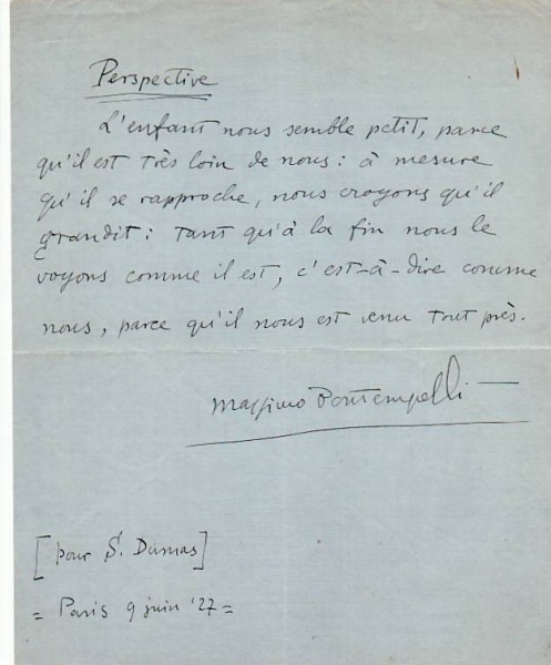 Massimo Bontempelli (1878-1960) italienischer Autor / italian writer