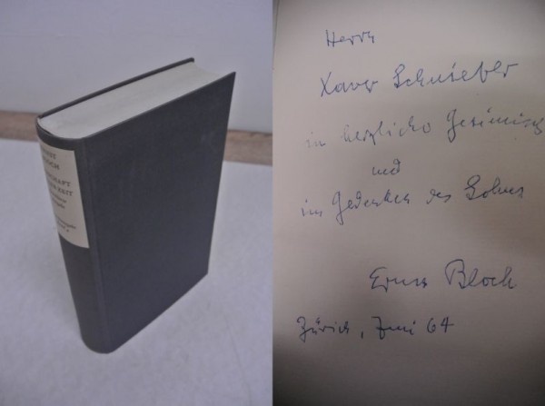 ERNST BLOCH (1885-1977) Professor Dr., deutscher Philosoph