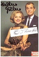 WALTER GILLER (1927-2011) & NADJA TILLER (1929-2023) Schauspieler-Ehepaar