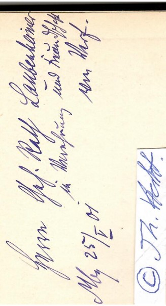 EMIL VON BEHRING (1854-1917) Professor Dr.med., deutscher Mediziner, Immunologe, Serologe und Unternehmer. Er war Professor der Hygiene und Bakteriologie in Marburg, Begründer der passiven antitoxischen Schutzimpfung („Blutserumtherapie“) und erhielt 1901 den ersten Nobelpreis für Physiologie oder Medizin. Anfang desselben Jahres wurden er und seine Familie von Kaiser Wilhelm II. in den erblichen Adelsstand erhoben.