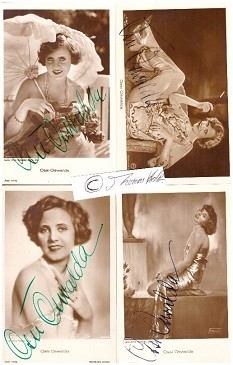 OSSI OSWALDA (1899-1948) Backfischstar des deutschen Stummfilm, Zwischen 1916 und 1920 drehte sie fast exklusiv mit Lubitsch rund ein Dutzend Filme, von denen die Mehrzahl heute als verloren gilt. / German actress, who mostly appeared in silent films, many of which were early films of German filmmaker Ernst Lubitsch. Her characters were often eccentric, spoiled, and child-like. Oswalda was given the nickname 'The German Mary Pickford' due to her popularity at the time.