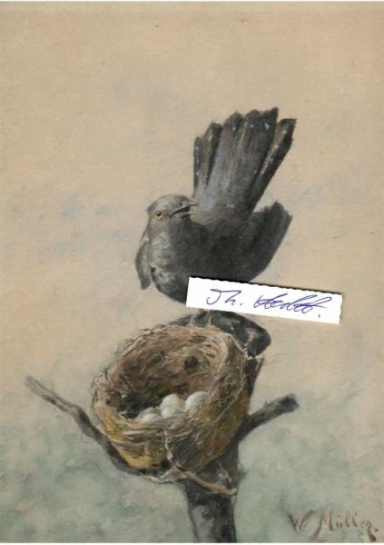 W. MÜLLER (Daten unbek.) deutscher Maler