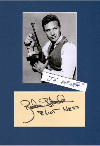ROBERT STACK (1919-2003) US-amerikanischer Schauspieler