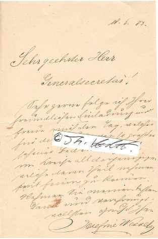 JOSEPHINE WESSELY (JOSEFINE WESSELY, 1860-87) früh verstorbene, österreichische Schauspielerin. 1879 für das Burgtheater in Wien engagiert und 1884 zur k. k. Hofschauspielerin ernannt. Dort war sie auf Lebenszeit engagiert, starb aber schon 1887. Sie war die Tante der Schauspielerin Paula Wessely. / austrian stage actress