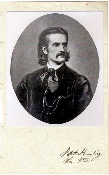 ROBERT HAMERLING (1830-89) österreichischer Dichter und Schriftsteller / austrian poet and writer