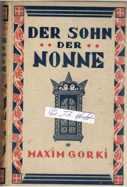 MAXIM GORKI (Maxim Gorky, 1868-1936) russischer Dichter / russian poet