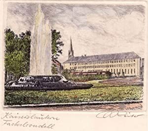 REITER, W. / M. ? (Daten unbekannt) deutscher Künstler / STADT KAISERSLAUTERN